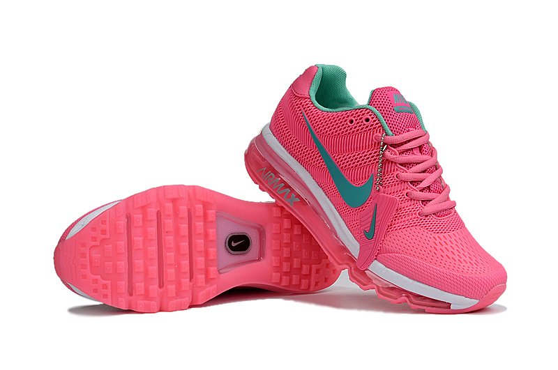 nike air max green and pink