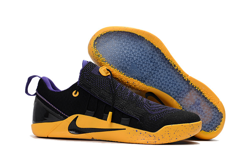 kobe bryant shoes purple yellow