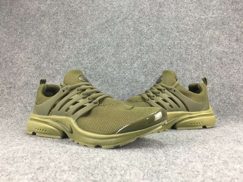 Practical Nike Air Presto Essential Army Green Neutral Running Shoes