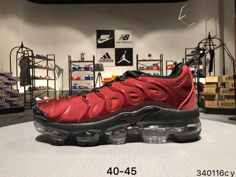 New Arrivel Nike Air Max Plus TN Red Black Sneakers Men's Running Shoes