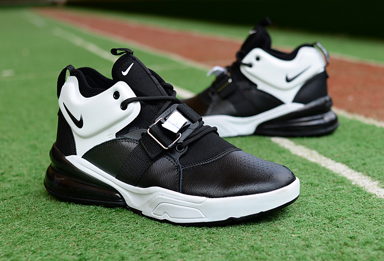 nike air force 270 black white