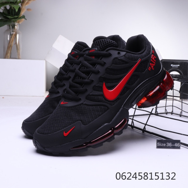 Nike Air Max Plus Tn Black Red Men's Running Shoes - ShoesMuch.com