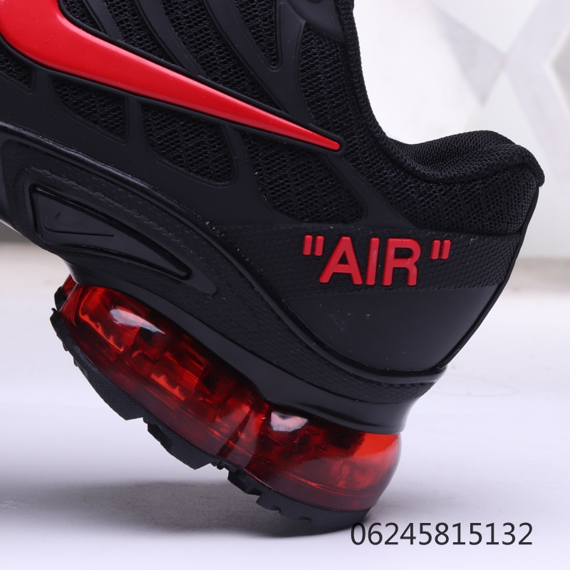 Nike Air Max Plus Tn Black Red Men's Running Shoes - ShoesMuch.com