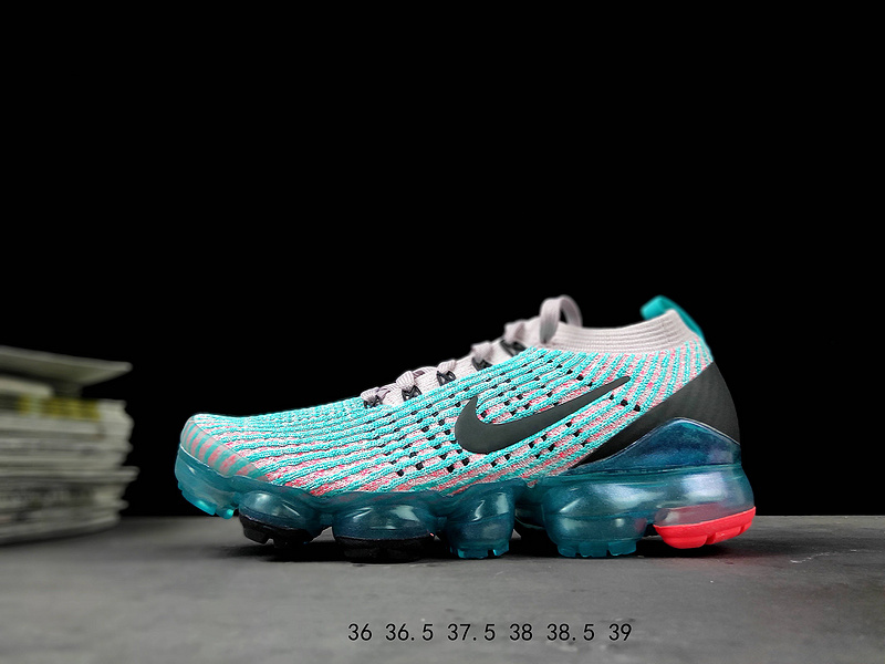 orange and blue nike vapormax