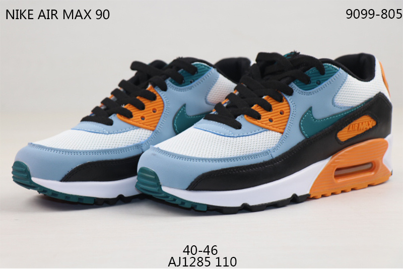 nike air max 90 essential blue yellow